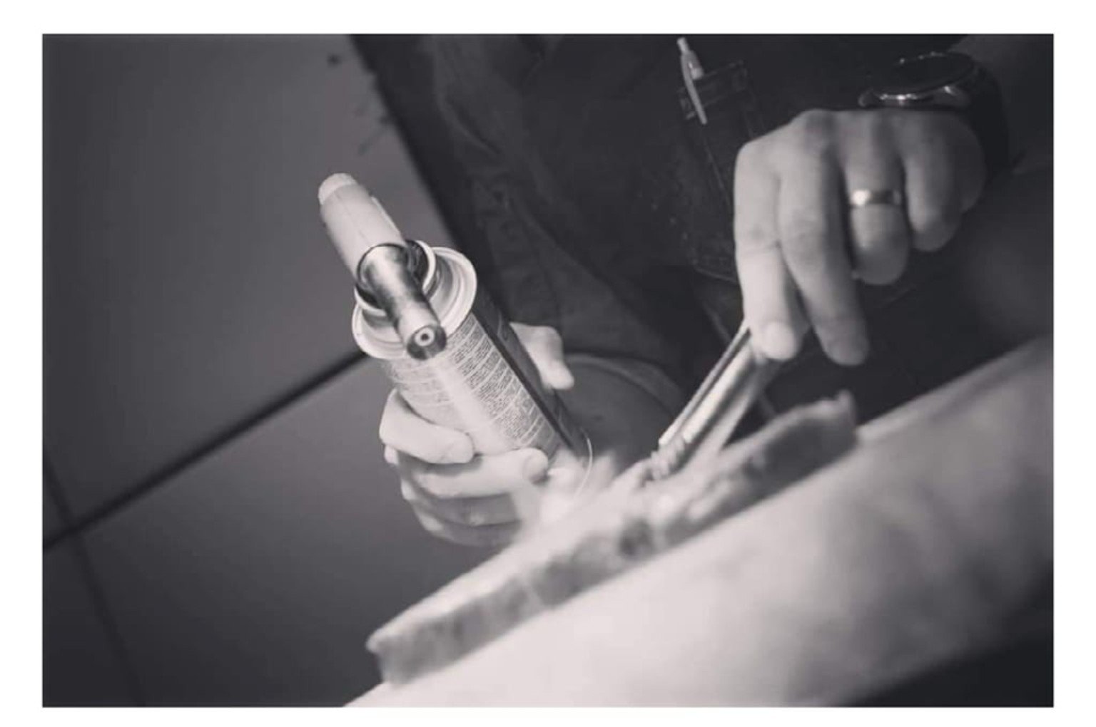Chef preparing a private dining experience