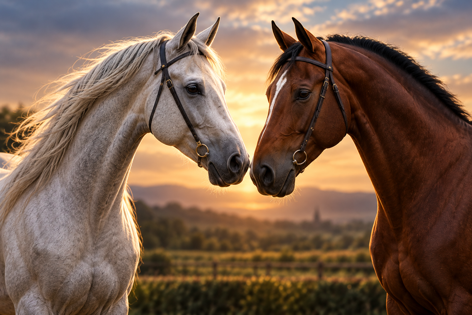 Arabian and English Thoroughbred heritage