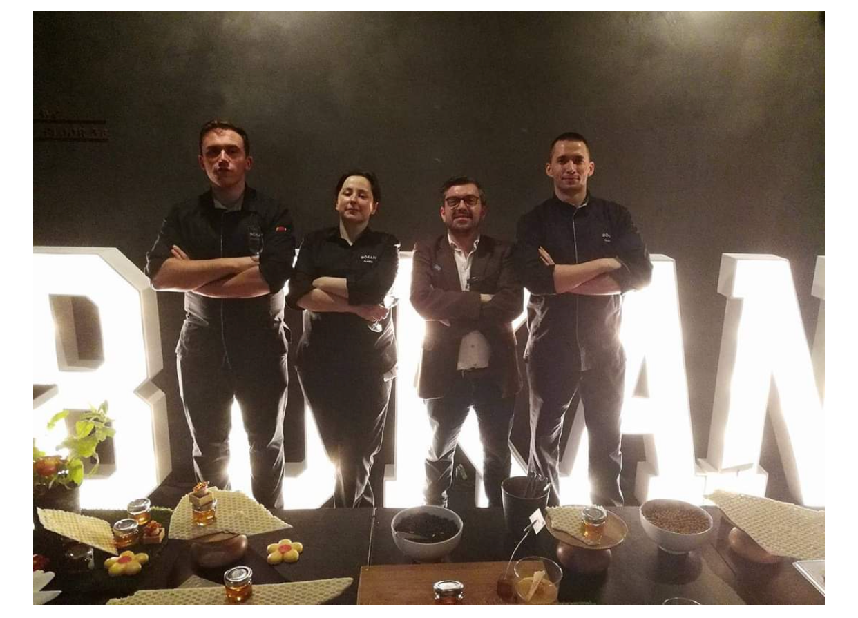 Professional hospitality team